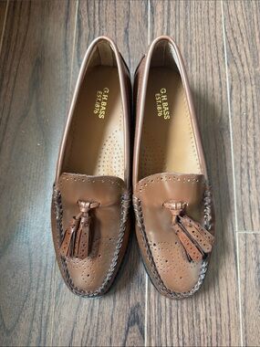 G.H. Bass & Co. Brown Leather Tassel Loafers